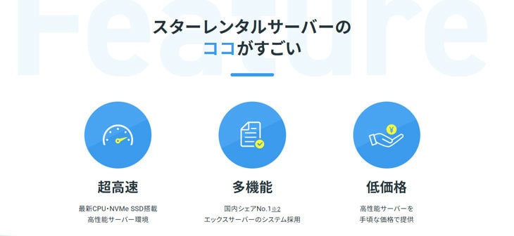 スターレンタルサーバー